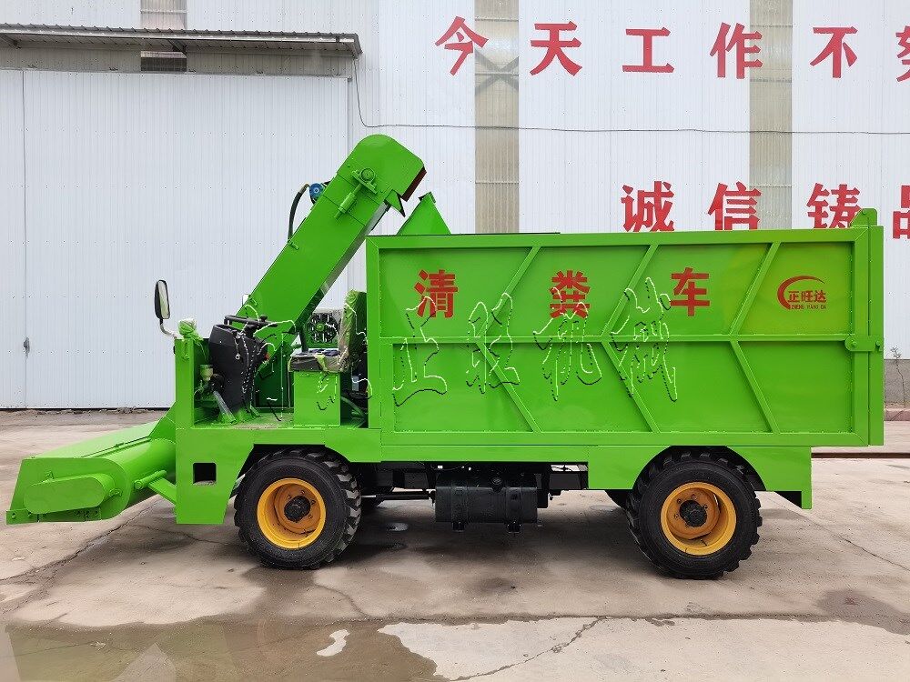 四轮两驱五方清粪车