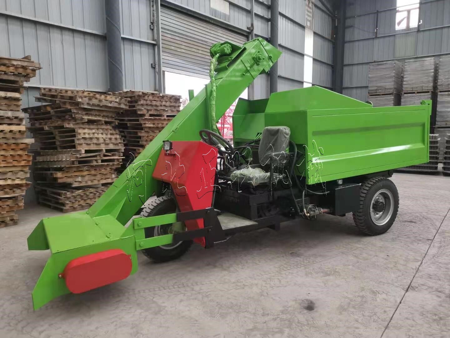 三轮二驱三方清粪车