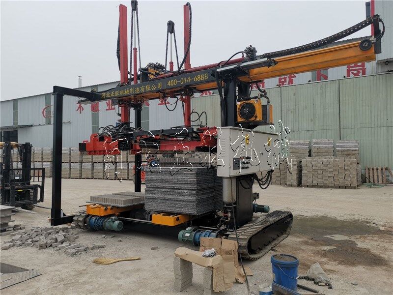 水泥砖全自动打包码垛机